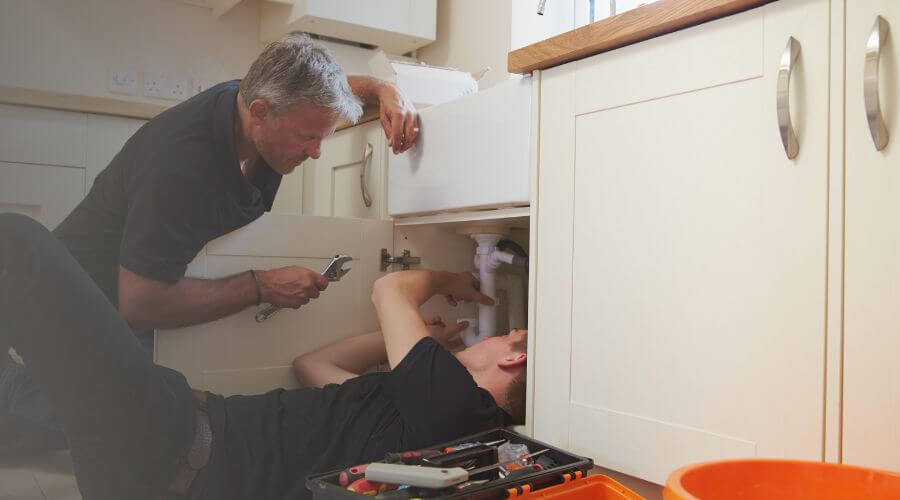 Professional burst pipe repair services in Stendal, IN